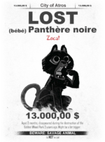 <b>ZECAT! Stop it, that's so not a cat!</b><br />Zecat is Lance's pet. He was in the book before, remember! What? It doesn't ring a bell? He appears in at least two panels! Well, I promise you he'll be more useful in volume two. At least I think so. Why the hell is that cat still here?