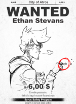 <b>ETHAN "the fried one"</b><br />
Lance's best friend, Ethan is a lazy, unemployed young man who clearly prefers wildlife documentaries to the bloody escapades in which he systematically finds himself. Who the hell is this junkie?